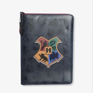 CADERNO DE ANOTACOES C/PASTA 21X14CM HOGWARTS