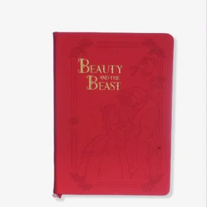 CADERNO DE ANOTACOES 20X14CM BELA E A FERA