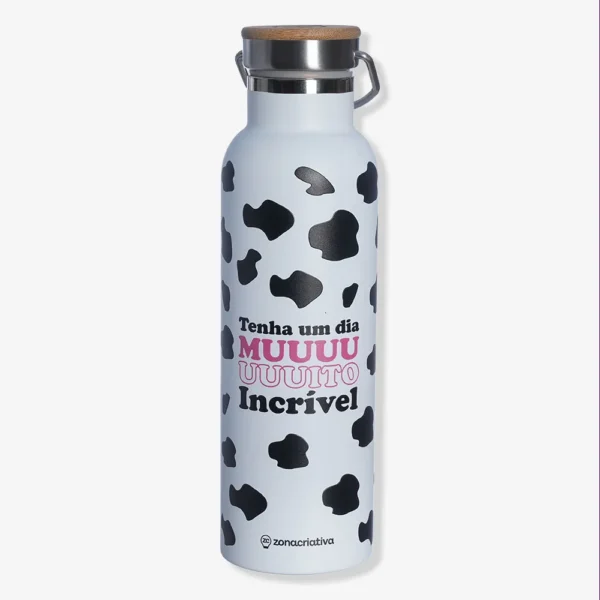 GARRAFA CAMP 600ML VAQUINHA - Imagem 2