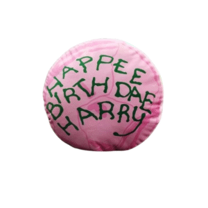 ALMOFADA FORMATO REDONDA HAPPY BIRTHDAY HARRY POTTER