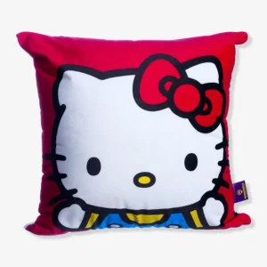 ALMOFADA FIBRA VELUDO 40X40CM HELLO KITTY