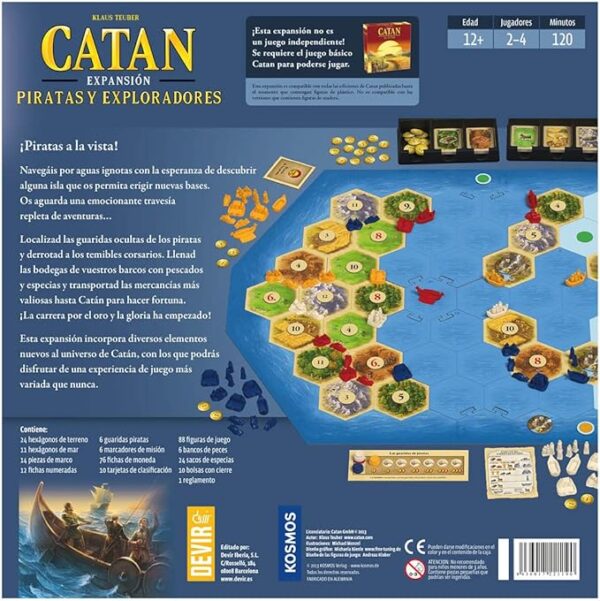 CATAN - EXPANSAO EXPLORADORES - Imagem 2