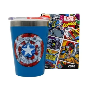 COPO VIAGEM SNAP 300ML CAPITAO AMERICA