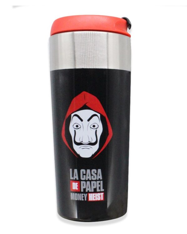 COPO VIAGEM SLIM 300ML LA CASA DE PAPEL