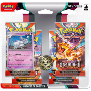 BLISTER QUADRUPLO OBSIDIANA EM CHAMAS