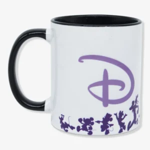 CANECA POP 350ML PRETA DISNEY 100 LOGO