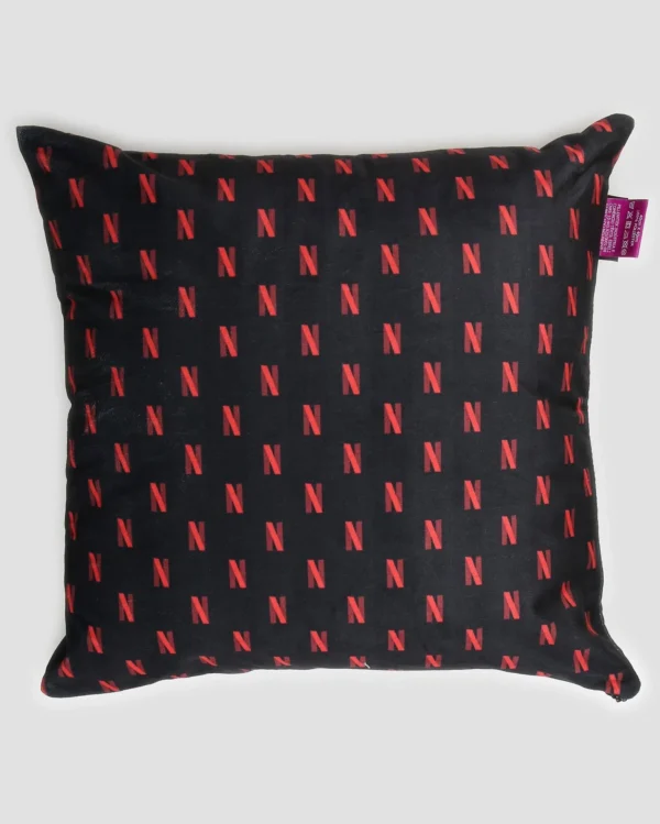 ALMOFADA FIBRA VELUDO 40X40CM NETFLIX BRAND - Imagem 2