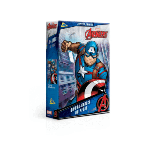 QUEBRA CABECA 60PC - OS VINGADORES CAPITAO AMERICA