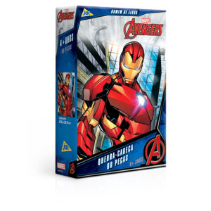 QUEBRA CABECA 60PC - OS VINGADORES HOMEM DE FERRO