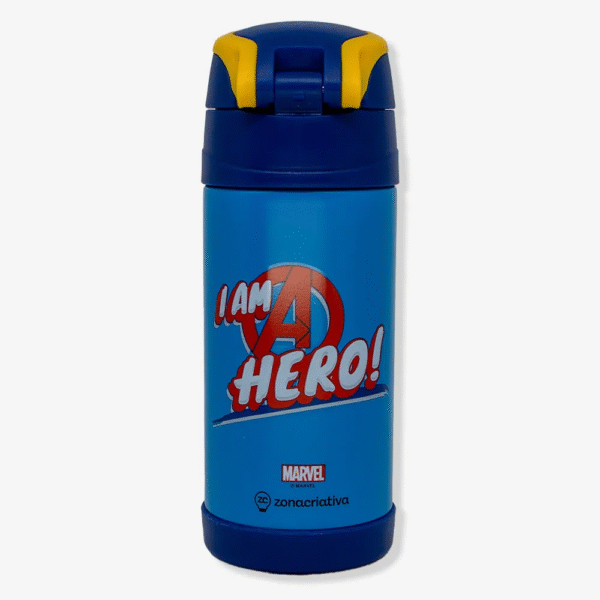 GARRAFA TOP HANDLE INF.350ML AVENGERS - Imagem 2