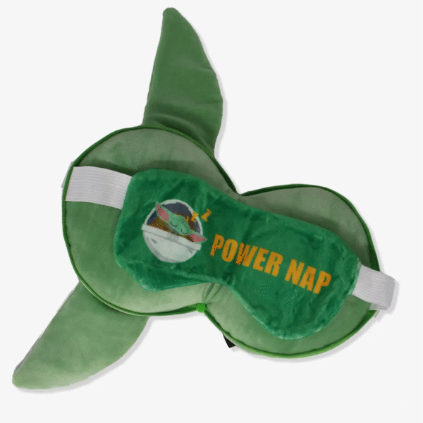 SLEEPY MASK 2 EM 1 BABY YODA - Imagem 3