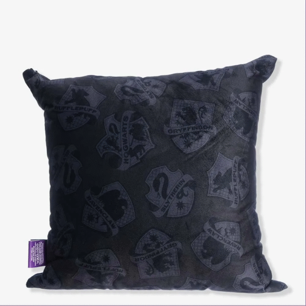 ALMOFADA FIBRA VELUDO 40X40CM HOGWARTS LISTRAS - Imagem 2