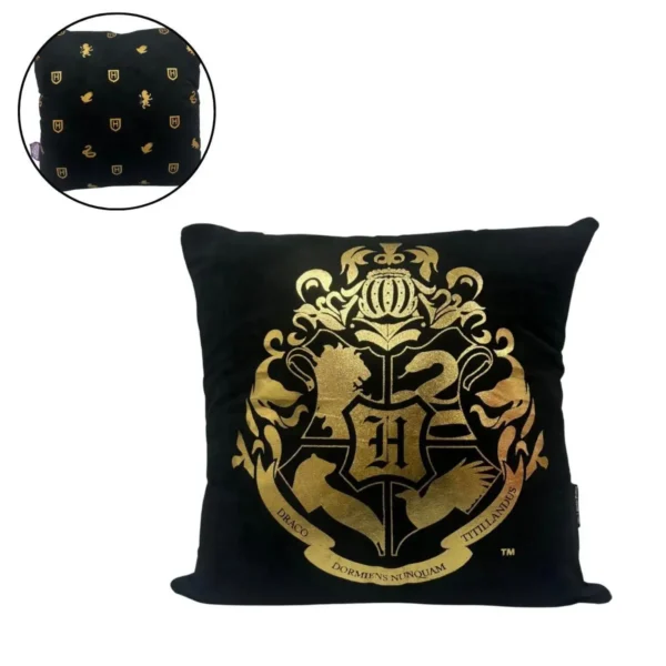 ALMOFADA FIBRA SUEDE 40X40CM HOGWARTS - Imagem 2