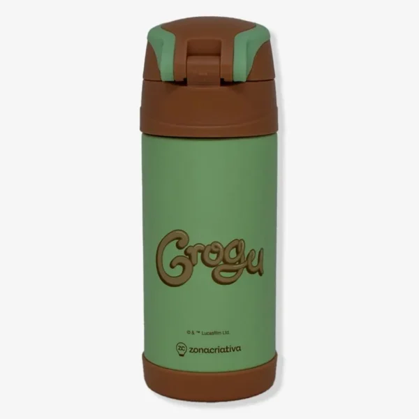 GARRAFA TOP HANDLE INF.350ML BABY YODA - Imagem 2