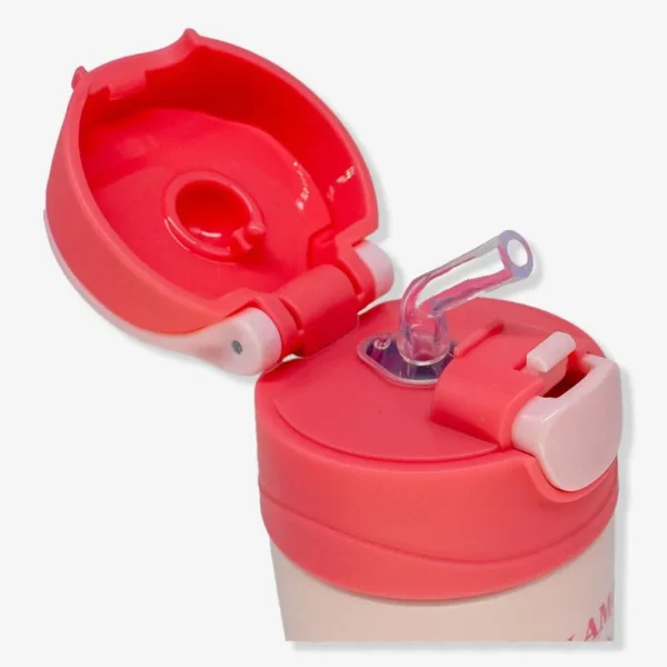 GARRAFA TOP HANDLE INF. 350ML C/ADESIVO EU AMO GATOS - Imagem 3