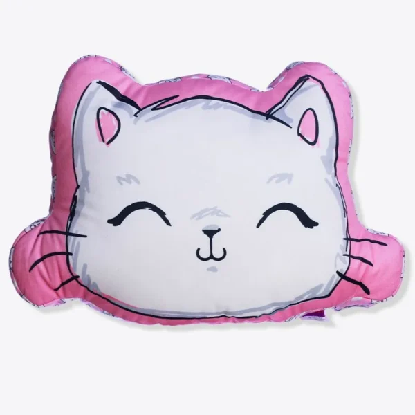 ALMOFADA FORMATO FIBRA GATINHO