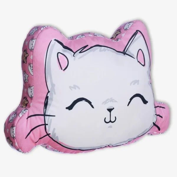 ALMOFADA FORMATO FIBRA GATINHO - Imagem 2
