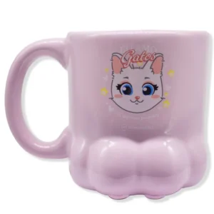 CANECA FORMATO 3D 350ML PATA EU AMO GATOS