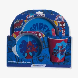BREAKFAST SET INFANTIL SPIDER MAN