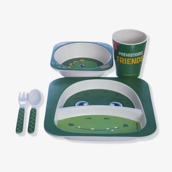 BREAKFAST SET INFANTIL DINOSSAURO - Imagem 2