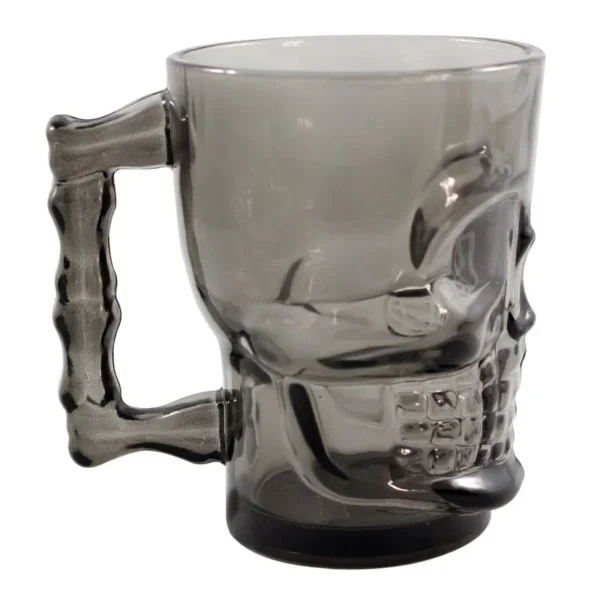 CANECA 500ML CAVEIRA SKULL MUG PRETA - Imagem 3