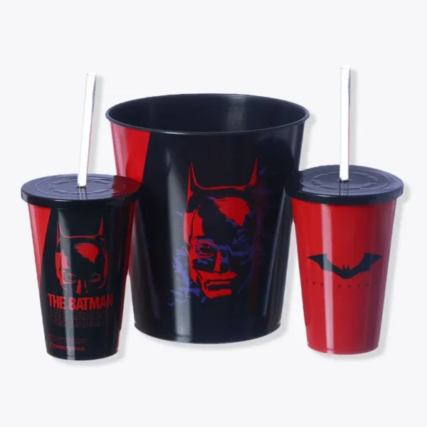 KIT ALMOFADA PIPOCA FIBRA SUEDE THE BATMAN - Imagem 2