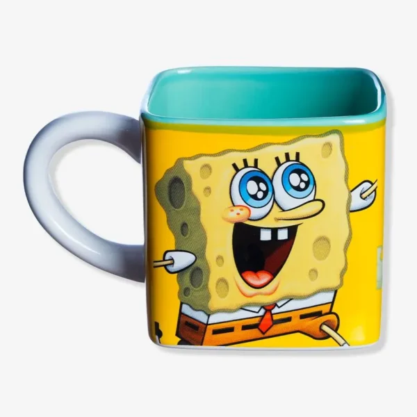 CANECA CUBO 300ML BOB ESPONJA
