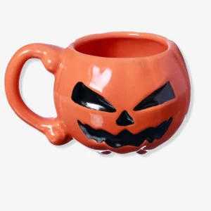 CANECA FORMATO 3D 500ML HALLOWEN PUMPKIN