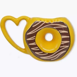 CANECA FORMATO 3D 200ML DONUTS CHOCOLATE