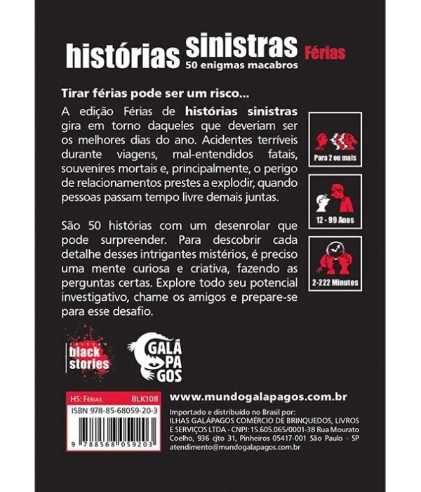 BLACK STORIES FERIAS - Imagem 2