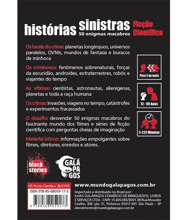 BLACK STORIES FICCAO CIENTIFICA - Imagem 2