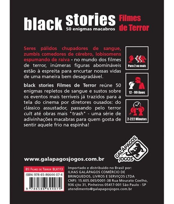 BLACK STORIES FILMES DE TERROR - Imagem 2