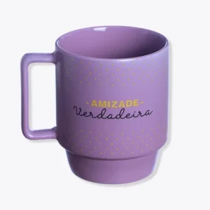 CANECA TINA 400ML AMIZADE VERDADEIRA