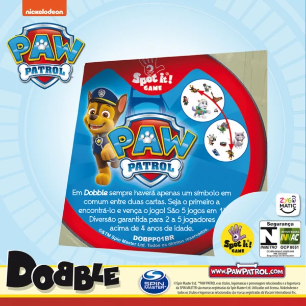 DOBBLE PAW PATROL - Imagem 2