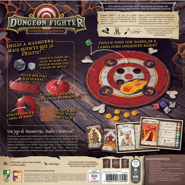 DUNGEON FIGHTER (2 EDICAO) NAS CAMARAS DE MAGMA MALEVOLENTE - Imagem 2