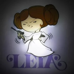 STAR WARS - MINI LUMINARIA LEIA