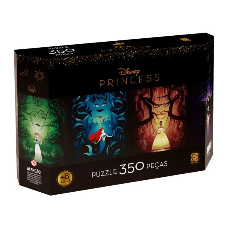 QUEBRA CABECA 350PC PANORAMA PRINCESAS