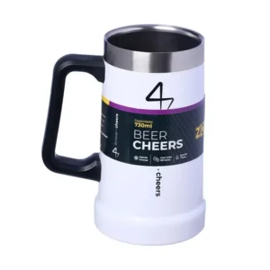 CANECAO  730ML FOREVER CHEERS BRANCO