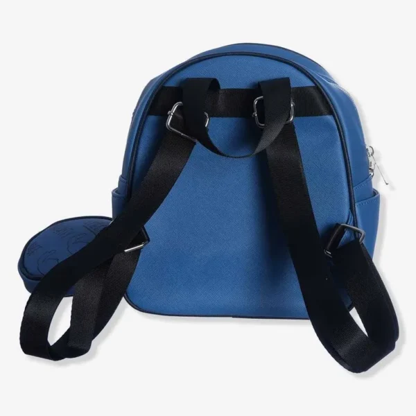 MINI MOCHILA FASHION COM BOLSINHA STITCH - Imagem 2