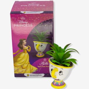 MINI VASO DECORATIVO PRINCESAS ZIP