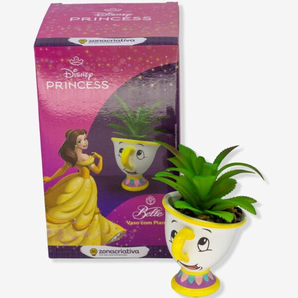 MINI VASO DECORATIVO PRINCESAS ZIP