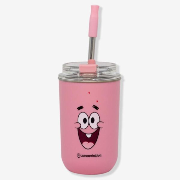 COPO NEO C/CANUDO 300ML PATRICK ESTRELA