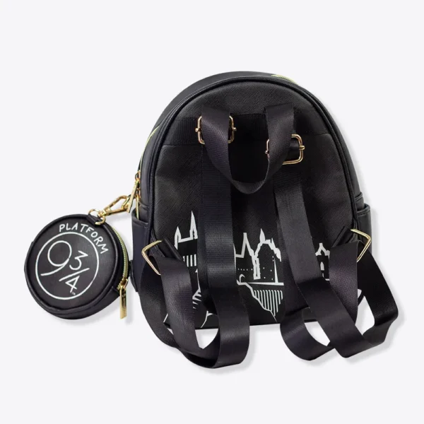 MINI MOCHILA FASHION COM BOLSINHA HARRY POTTER - Imagem 2
