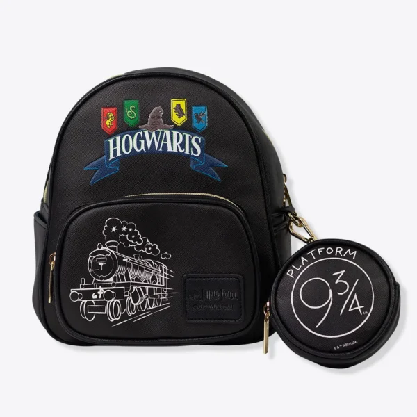 MINI MOCHILA FASHION COM BOLSINHA HARRY POTTER