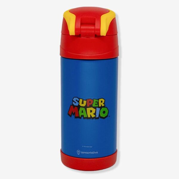 GARRAFA TOP HANDLE INF.350ML SUPER MARIO - Imagem 2
