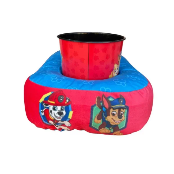 KIT ALMOFADA PIPOCA INFANTIL FIBRA VELUDO PATRULHA CANINA - Imagem 2