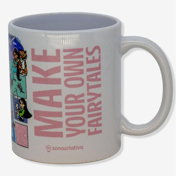 CANECA POP 350ML NEW GIFT PRINCESAS FAIRY TALES - Imagem 2