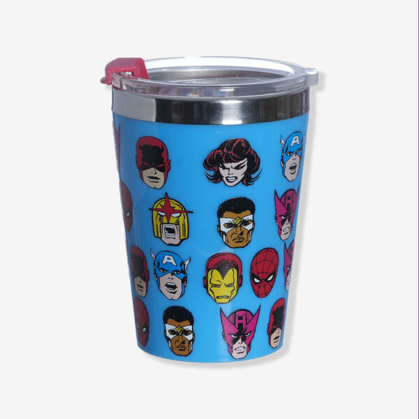 COPO VIAGEM SNAP 300ML MARVEL COMICS - Imagem 2
