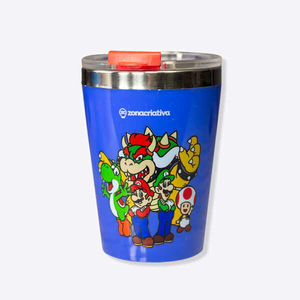 COPO VIAGEM SNAP 300ML SUPER MARIO AND FRIENDS