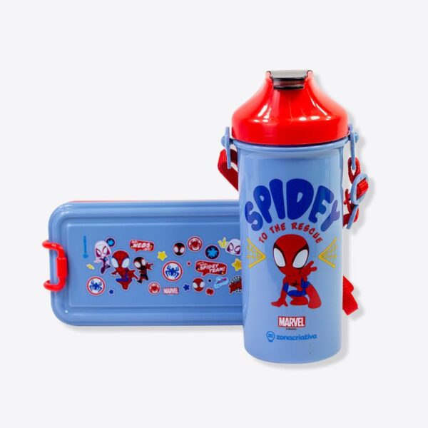 KIT LUNCH BOX SPIDERMAN